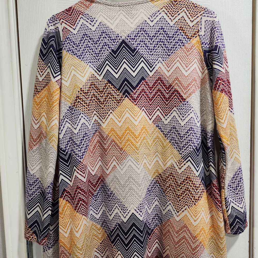 LulaRoe Duster Cardigan Womens S Aztec Southwestern Lagenlook - Picture 8 of 9